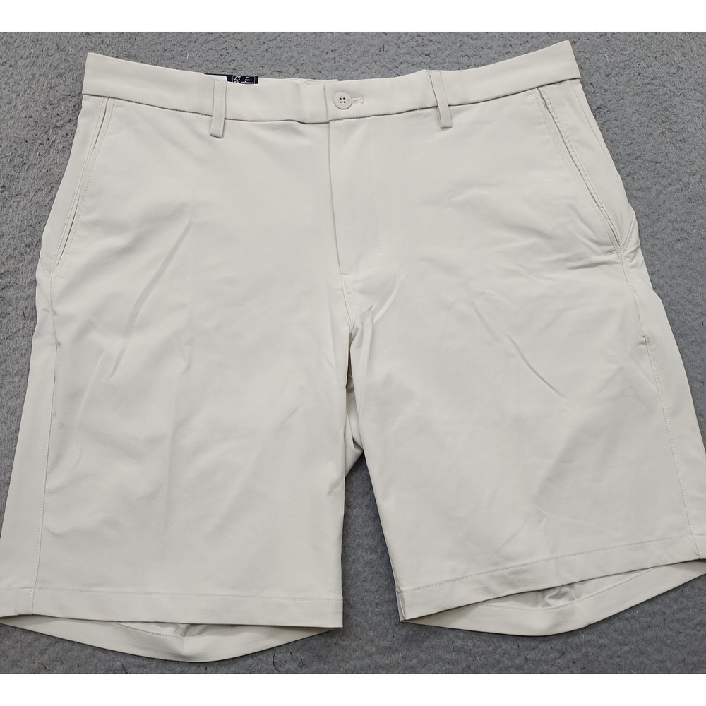 Dunning Golf Shorts Mens 35 Tan Player Fit Woven Performance Stretch D7S25H518